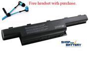 Laptop battery for ACER ASPIRE 5755G-32376G50MNCS laptop. Shopforbattery high capacity 9cells 6600mAh premium compatible battery pack for ACER ASPIRE 5755G-3237 Laptop battery for ACER ASPIRE 5755G-32376G50MNCS laptop. Shopforbattery high capacity 9cells 6600mAh premium compatible battery pack for ACER ASPIRE 5755G-3237