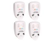 BeGrit Ultrasonic Pest Repeller Control Repels Rodents Mice Cockroaches Ants Spiders 4 Pack