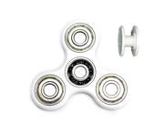 BeGrit Tri Spinner Fidget Hand Toy Stress Reducer Si3N4 Ceramic Bearing for ADHD EDC Hand Killing Time White