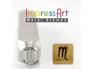 ImpressArt 6mm Scorpio Metal Stamp