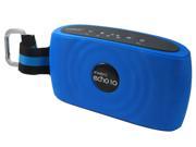 XWAVE Echo 10 10W Hi Fi Portable Wireless Bluetooth Speaker with Built in Microphone 20 hour Rechargeable Battery Blue