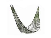 Portable High Strength Nylon Rope Meshy Hammock Hanging Sleeping Net Bed For Hiking Camping Outdoor Sports