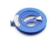 Generic Outdoor Plastic Kite Tool Ballbearing Winding Wheel Reel Line Winder with Lock Blue