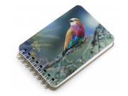 Generic Three dimensional 3D Images Stationery Spiral Notepad 80 Sheets Bird Themed