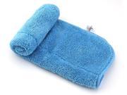 Durable Terry Hand Towel Cleaning Clothes Washcloths Car Wash Tower 100% Cotton Medium Size Light Blue