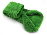 Durable Terry Hand Towel Cleaning Clothes Washcloths Car Wash Tower 100% Cotton Small Size Green