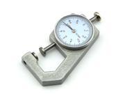 Pocket Round Dial Thickness Measurement Gauge Gage Tool Range from 0 to 20mm Accuracy 0.1mm