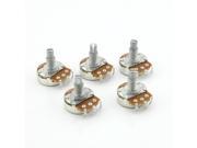 5pcs Big B500K Pot Split Shaft Audio Taper Potentiometer