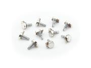 10pcs A10K Audio Mini Guitar Potentiometer Knurled Split Shaft