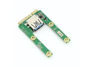 Mini PCI E Card Extension to USB 2.0 Interface Adapter Card