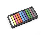 Popular 12 Color Temporary Hair Color Chalk Coloring Crayons