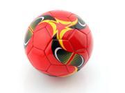 Children PU Soccer Ball Football Environmental Nontoxic Dual Color ramdom 15cm