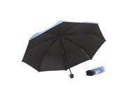 Sunblock UV Ultraviolet Block Protection Compact Lightweight Umbrella Blue Sky White Cloud