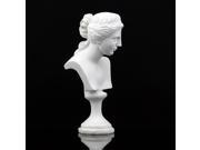 Height 6 15.5cm Venus Plaster Bust Statue Resin Casting Painting White