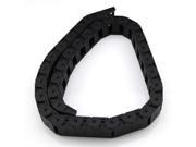 1M Plastic Open Type Towline Cable Carrier Drag Chain R38 18mm x 25mm