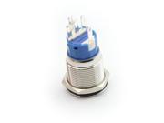 12v 19mm blue LED light angel eyes switches metal push button switch
