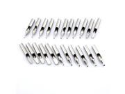 304 Stainless steel sliver tattoo needles nozzle a set of 22pcs