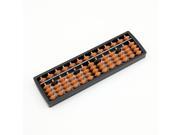 Mini 13 Columns Plastic Abacus Soroban Arithmetic Mathematic Calculating Education Tool