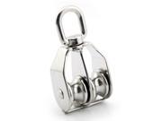 304 Stainless steel M25 Double Pulley Hanging wire towing wheel for driving Fitness boat