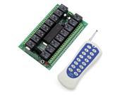 DC 12V 16 Channels Relays Learning Smart Wireless Remote Control Switch White Grey Transmitter with 16 Keys
