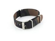Camouflage Color Nylon Watch Band Strap Replacement Watch Belt 18mm