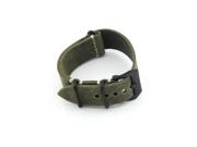 Dark green Leather Replacement Watch Band Strap Belt 22mm