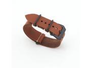 Coffee Color Leather Replacement Watch Band Strap Belt 22mm