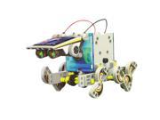 14 in 1 Assembly Building Blocks Bricks Intelligent Solar Robot DIY Robot Toy Kit