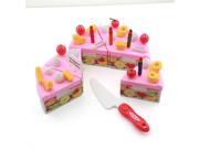 Fruit Decoration Birthday Cake Party Toy Playset