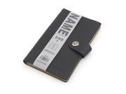 PU Business Card Credit Card Multi Card Book Holder for 240 Cards Black