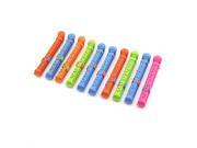 Food Package Bag Plastic Sealer Sealing Clip With Date 10pcs Random Color