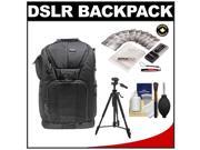 Vivitar Series One Digital SLR Camera Laptop Sling Backpack Small Black Holds Most 14 Laptops with 58 Tripod Camera Laptop Cleaning Kits
