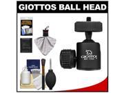 Giottos MH1304 110C Compact Design Mini Tripod Ball Head Holds 6.6 Lbs with Accessory Kit