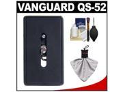 Vanguard Quick Shoe Release Plate QS 52 with Cleaning Kit for Alta 254CO 255CO 233AO 264AO 265AO Tripods