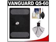 Vanguard Quick Shoe Release Plate QS 60 with Cleaning Accessory Kit for ABH 120 ABH 230 ABH 340 Ball Heads