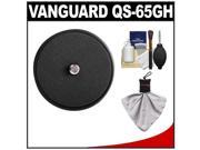 Vanguard Quick Shoe Release Plate QS 65GH with Cleaning Accessory Kit for GH 100 GH 200 Pistol Grip Ball Heads