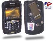 Turtleback Blackberry 8300 Fitted Black Nylon Phone Case with Metal Belt Clip