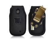 Turtleback LG Revere 3 VN170 Black Nylon Case Phone Rotating Metal Belt Clip