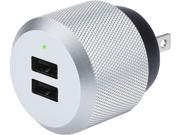 Just Mobile PA168US AluPlug Luxury Wall Charger Silver