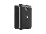 BlackBerry ACC62023001 Leather Flip Case Passport Silver Edition Black