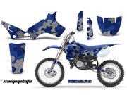 1993 2001 Yamaha YZ 80 AMRRACING ATV Graphics Decal Kit Camoplate Blue