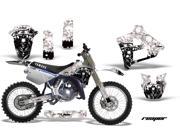 1991 1992 Yamaha YZ 125 AMRRACING ATV Graphics Decal Kit Reaper White