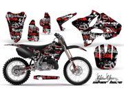 2002 2013 Yamaha YZ 125^^02 13 YZ 250 AMRRACING MX Graphics Decal Kit Silverhaze Red Black