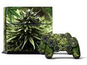 Sony PS4 PlayStation 4 Console Skin plus 2 Controller Skins Skunk Bud