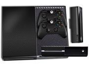 Microsoft Xbox ONE Console Skin plus 2 Controller Skins Carbon