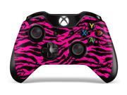 Microsoft Xbox ONE Controller Skin Zebra Pink