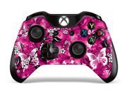 Microsoft Xbox ONE Controller Skin Pink Butterflies