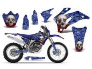 2007 2011 Yamaha WR 250F^^07 11 WR 450F AMRRACING MX Graphics Decal Kit Bone Collector Blue