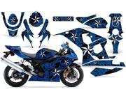 2004 2005 Suzuki GSXR 600^^04 05 GSXR 750 AMRRACING Sport Bike Graphics Decal Kit Northstar Blue