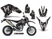 2007 2013 Yamaha WR 250R^^07 13 WR 250X AMRRACING MX Graphics Decal Kit Butterfly White Black